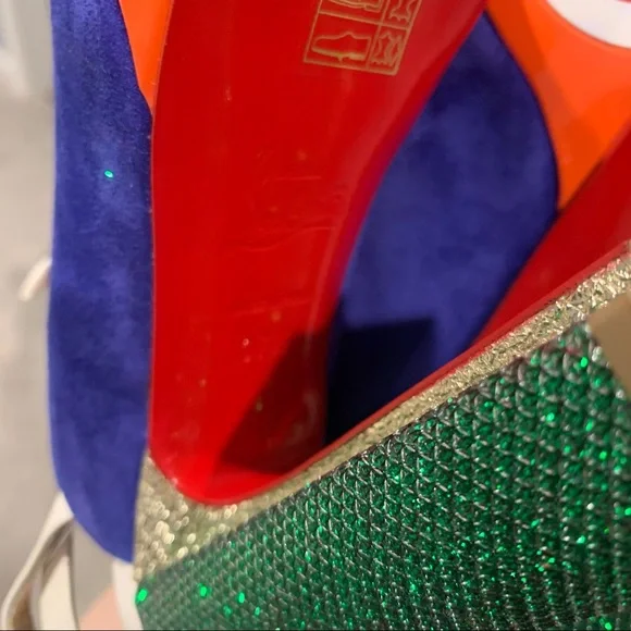 Louboutin Forgeron Mule/Bootie Hybrid size 37.5 - Picture 5 of 6